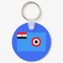Egypt Air Force Flag keychains