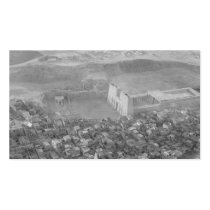 Egypt. Air view. Edfu. Temple of Horus circa 1936 Business Card