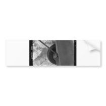 Egypt. Air view Looking down on hills and temples Bumper Sticker