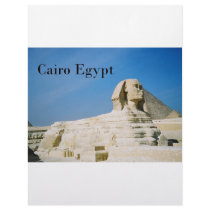 Egypt Cairo Giza Sphinx-2 (St.K) Custom Letterhead