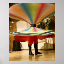 Egypt, Cairo. Whirling dervish dazzling GCT