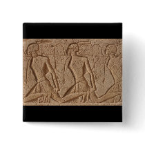 egypt carvings button