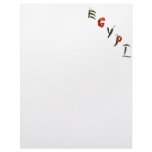Egypt Chili Peppers Custom Letterhead
