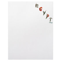 Egypt Chili Peppers Custom Letterhead