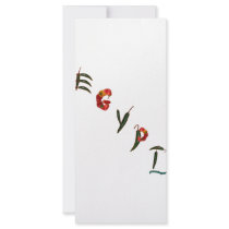 Egypt Chili Peppers Custom Rack Card