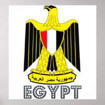 Egypt Coat of Arms Print