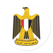 Egypt coat of arms stickers by sergemayifuila Egypt coat of arms stickers