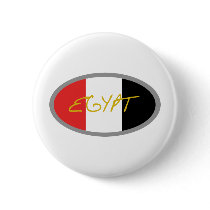 Egypt cool flag design! button