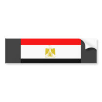 Egypt Flag bumper stickers
