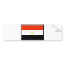 Egypt Flag bumper stickers