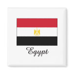 Egypt Flag Design Fridge Magnets