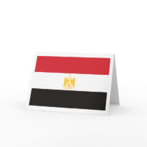 Egypt Flag Greeting Card
