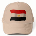 Egypt Flag Hat by LivingFlags2 Egypt Flag Hat
