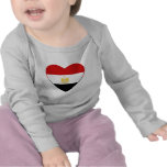 Egypt Flag Heart T-Shirt
