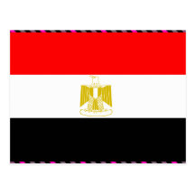 Egypt Flag Postcard