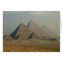 Egypt, Giza, Giza Pyramids Complex, Giza Plateau Cards