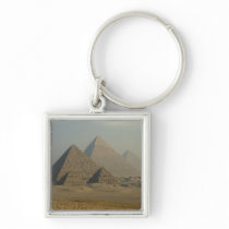 Egypt, Giza, Giza Pyramids Complex, Giza Plateau Keychain