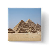 Egypt-Gizah Pyramids Pinback Buttons