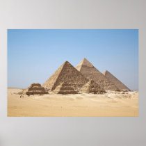 Egypt-Gizah Pyramids Huge Poster