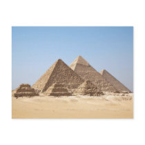 Egypt-Gizah Pyramids Postcard