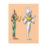 Egypt Gods Isis Osiris egypt gods postcards