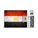 Egypt Grunge Flag postage