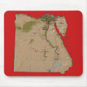 Egypt Map Mousepad by FlagAndMap Egypt Map Mousepad
