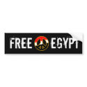 EGYPT PEACE bumpersticker
