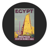 Egypt Premier Winter Rendezvous Round Stickers