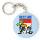 Egypt Scuba Diving Panda Key Chain