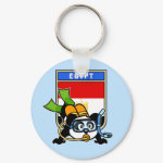 This cute panda loves to go scuba diving in Egypt! The Red Sea has such beautiful coral reefs and marine life! Panda wears double tanks, a scuba mask & reg, and green fins. What a cutie! A great gift for any scuba diver who loves to go to Egypt.