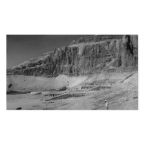 Egypt. Temple of Deir El Bahre circa 1936 Business Card Template