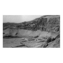 Egypt. Temple of Dier el Bahre circa 1936 Business Card Templates