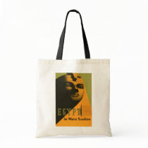 Egypt - Vintage Travel Poster Art Canvas Bags