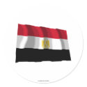 Egypt Waving Flag stickers by Vexillophile Egypt Waving Flag stickers