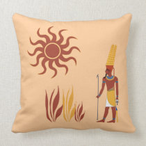 Egyptian Amun pillow