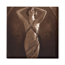Egyptian Beauty Refrigerator Magnet