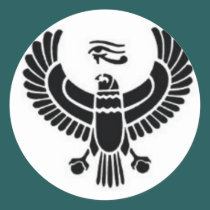 Egyptian Bird Sticker stickers