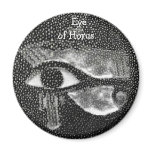 egyptian black eye refrigerator magnet