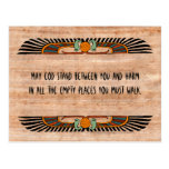 Egyptian Blessing Postcard (Monotheistic)