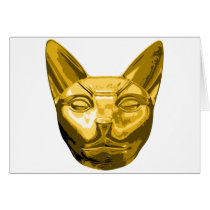 Egyptian Cat Bast Card