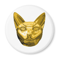 Egyptian Cat Bast Fridge Magnet