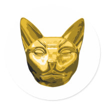 Egyptian Cat Bast Sticker
