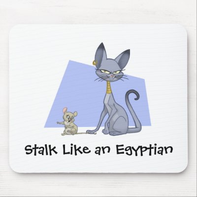 Egyptian Cat Cartoon