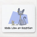 Egyptian Cat Mousepad by adrianropp Egyptian Cat Mousepad