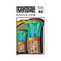 EGYPTIAN COLUMNS postage