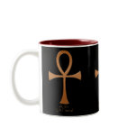 Egyptian Copper ANKH Drinking Mug