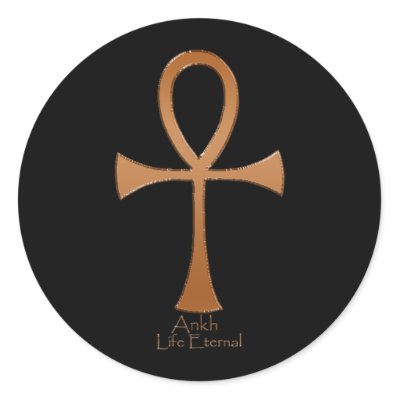 The Ankh is the ancient Egyptian symbol for Eternal Life.