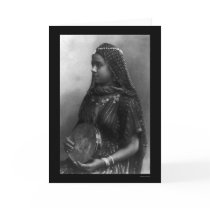 Egyptian Dancing Girl with Her Tambourine 1904 cards