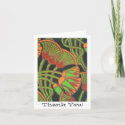 Egyptian Design Thank You Notecard card